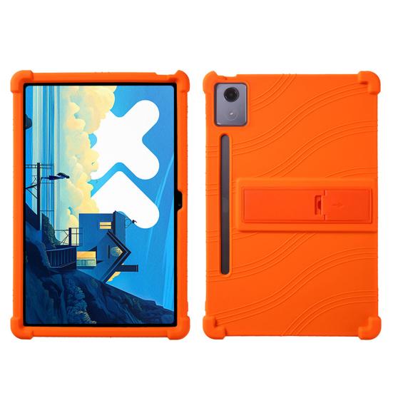 Tablet Protective Cover Shock Absorption Scratch-Resistant Precise Fit Soft Silicon Stand Protective Shell for Xiaoxin Pad Pro 12.7inch