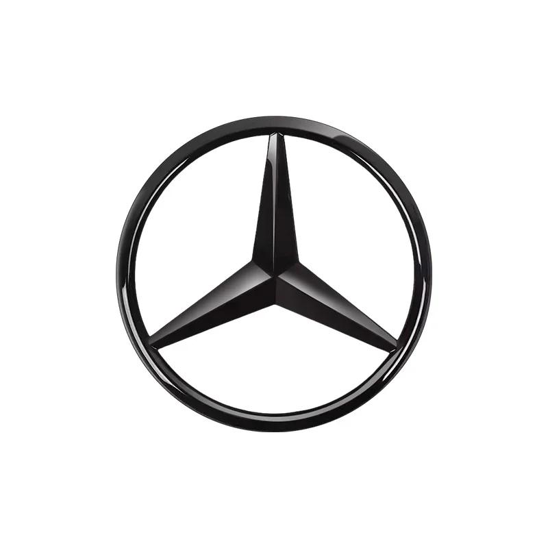 CDS1 Car For Mercedes Benz AMG 1pcs 52mm 57mm Car Steering Wheel Badge Emblem Sticker For Mercedes Benz W204 W205 W212 W213 W221 W177