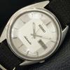 ВИНТАЖНЫЕ МУЖСКИЕ АВТОМАТИЧЕСКИЕ ЧАСЫ SEIKO 7009A ЯПОНИЯ СЕРЕБРИСТЫЙ ЦВЕТ ЦИФЕРБЛАТ a708593-1