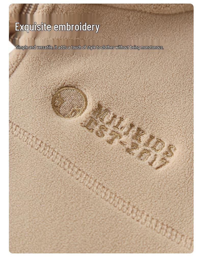 Children's Fleece-Lined Winter Vest for Boys and Girls - Warm School Uniform Outerwear.