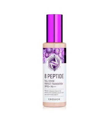 Тональный крем для лица Пептиды 8 Peptide Full Cover Perfect Foundation SPF50+ PA+++ (13) 100 мл