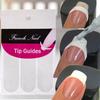 Manicure Nail-Art Tips Form Guide Sticker Edge Tape DIY Stencil Tool