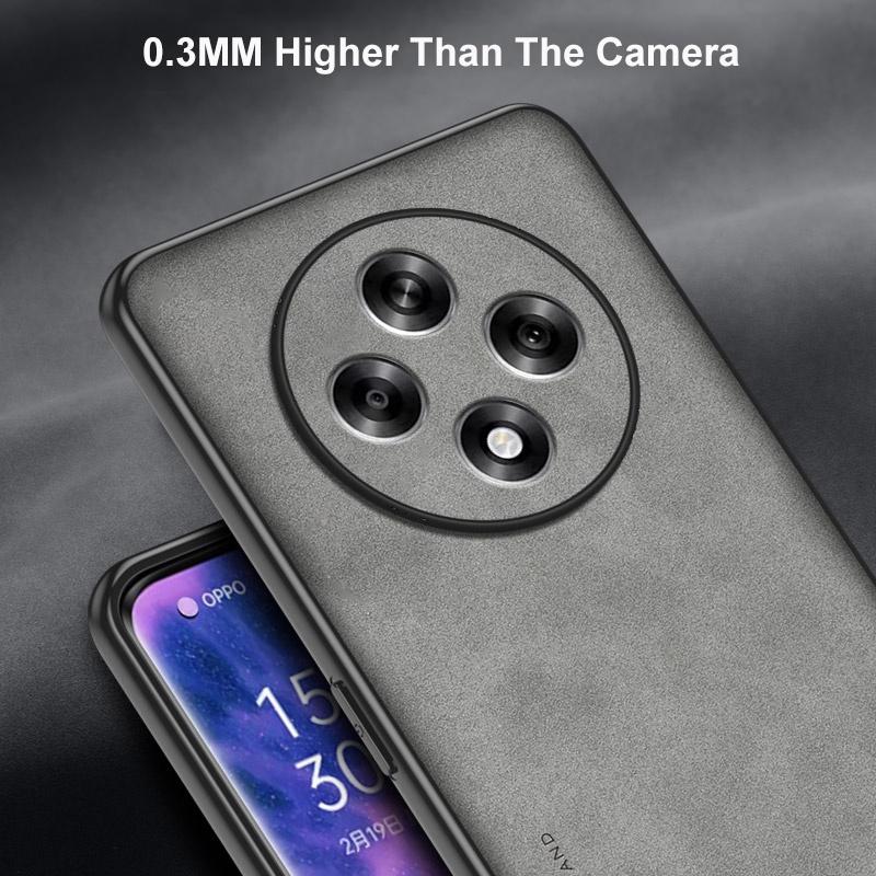 Для OPPO Reno 12 F чехол роскошный PU кожаный чехол для телефона для OPPO Reno 12F 5G Reno12 F задняя крышка матовый силиконовый полная защита