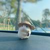Car Interior Decoration Cartoon Animal Center Console Personalized Room Dining Table and Desk Decoration  Car Mounted Ornaments