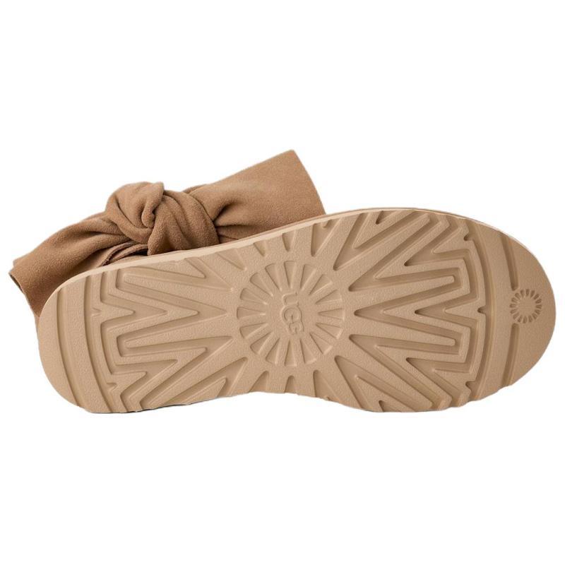 UGG Классические Новинка Термо Снежные Ботинки Женские Каштановые Кроссовки 1176310-SAN