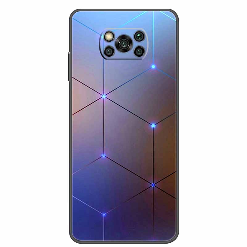 Чехол для Poco X3 Pro X3 NFC Модный Мягкий Силиконовый ТПУ Задняя Крышка Для Xiaomi Poco X3 NFC Чехол Ударопрочный Coque PocoX3 X 3 X3Pro