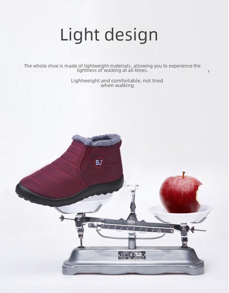 Зимние сапоги для женщин, теплая обувь из бархата для женщин среднего и пожилого возраста. Хлопковая обувь для трансграничной торговли.