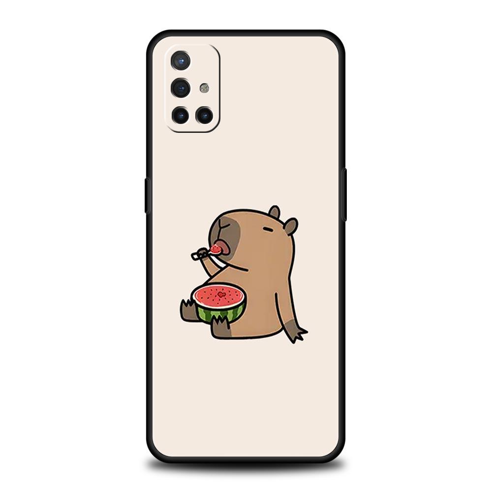 Чехол для телефона для OnePlus 12 11 10 9 Pro 9T 12R 10R 9R 9RT 10T 8T 8 7 6T 7T Nord 2T CE 2 5G N200 N10 N100 Чехол Милая Капибара