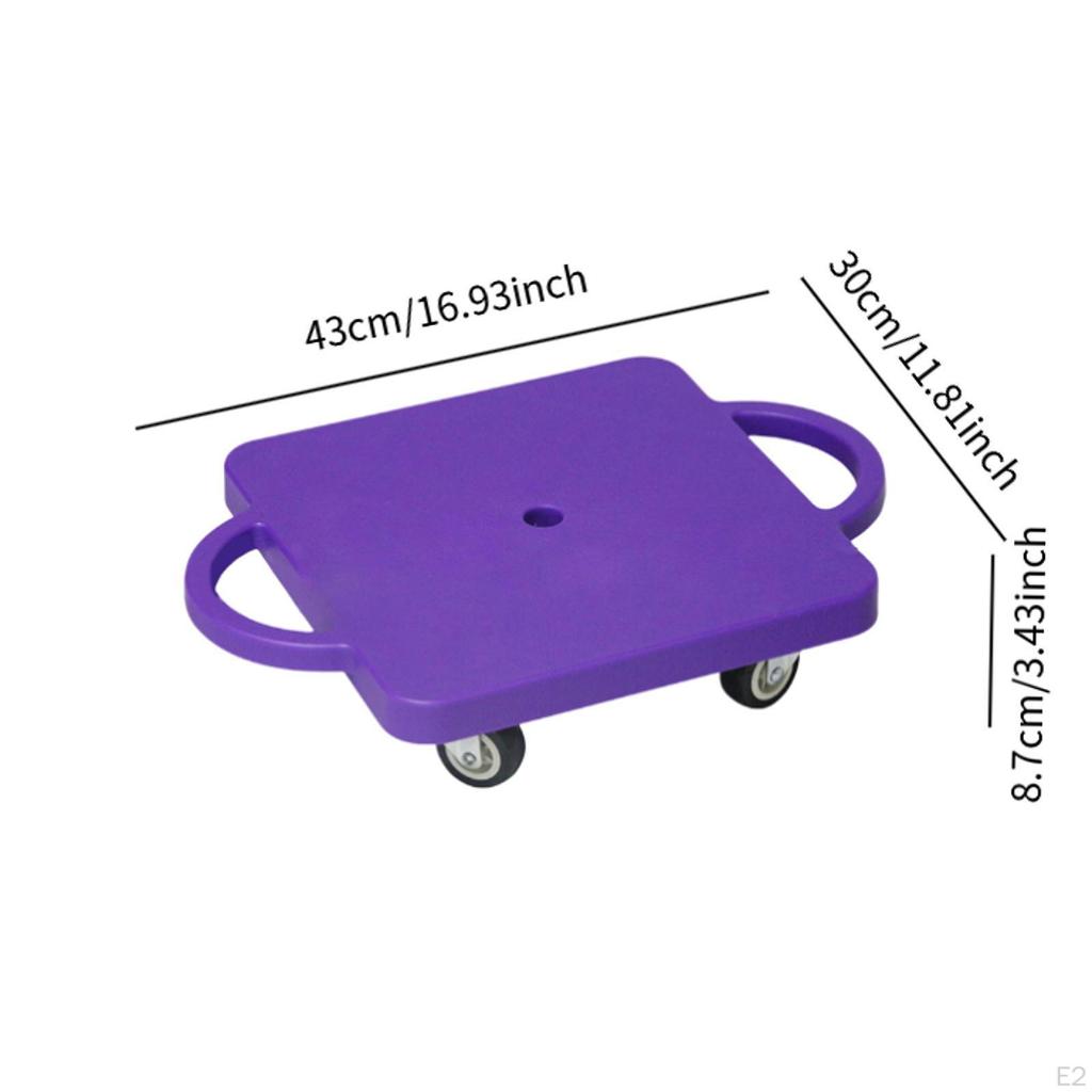 Напольный самокат с ручками для детского игрового оборудования Square Rollers Park Homeschool