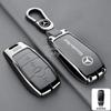 Car LOGO Anti-Scratch Smart Key Case Cover For Mercedes Benz A B C E S Class C200 C300 E350 E260L W205 CLA CLS GLA GLC GLE GLS AM0