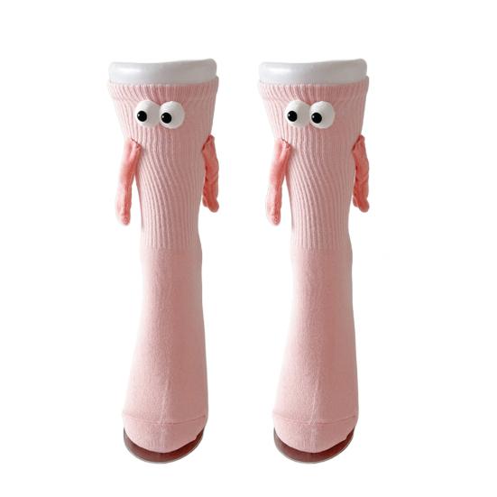 Магнитные носки, держащие руку, новинка, парные носки, забавные парные носки, подарки для мужчин