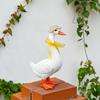 Статуя гусей на крыльцо, фигурка из смолы для сада, входа в дом, для декора