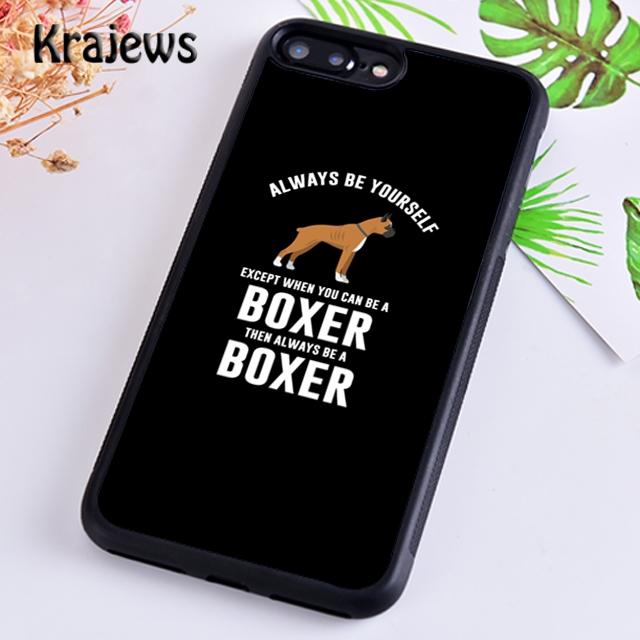 Krajews Anatomy Of A Boxer Dog Phone Case Cover For iPhone 17 Air 16 15 14 plus 11 12 13 pro max coque Shell Fundas