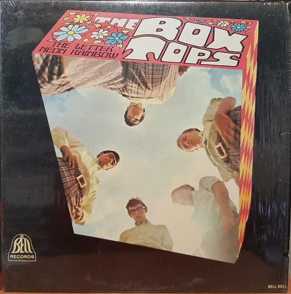 Коробка виниловых пластинок TOPS The Letter Неоновая Радуга BELL6011 Bell Records Канада Рок Б/У