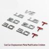 Custom Metal Car Emblem Stickers: 1.6T, 1.8, 2.0T, 3.0