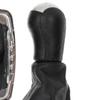 Ford Focus Mk2 04-08 SILVER gear shift knob + gaiter with CHROME frame 5 SPEED