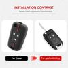 Чехол для смарт-ключа автомобиля, держатель для брелока Chevrolet Malibu Cruze Spark Opel Vauxhall Astra J Corsa DE, силикон
