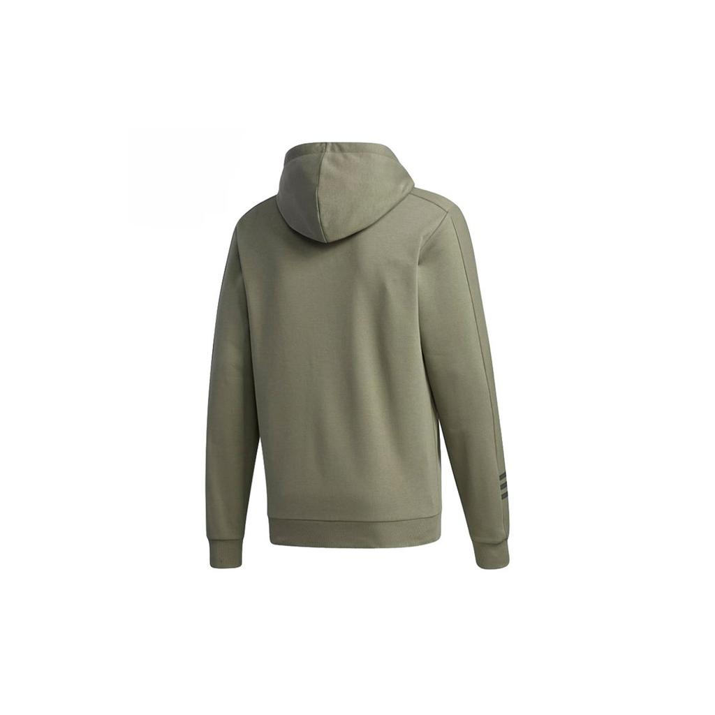Adidas Essentials Comfort Hooded Sweatshirt Men Hoodies Army-Green GD5446