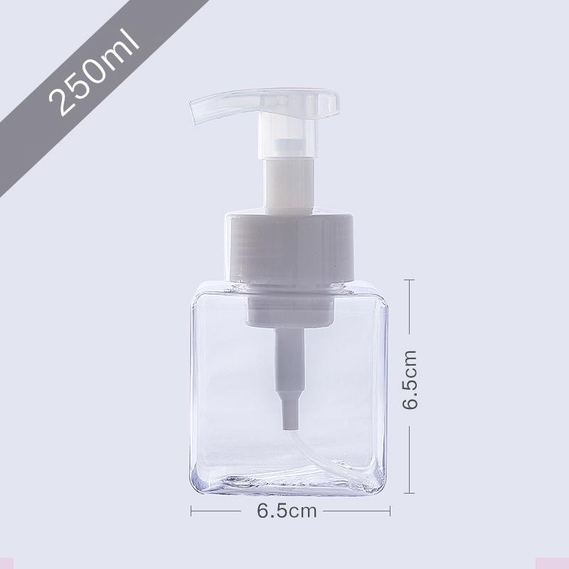 100-650 мл квадратная бутылка жидкого мыла взбитый мусс точки розлива шампунь лосьон гель для душа насос дозатор для мыла Bottlesnding