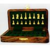 Wooden Magnetic Chess Set Of 17.78 Cm Foam Slotting For Chess Pieces