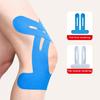 5 Pcs Precut Kinesiology Tape for Knees Latex Free Knee Tape for Pain Relief Waterproof Elastic Athletic Tape for Knee Support Stability