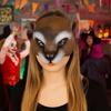 Creativity Halloween Cosplay Mask Realistic Masquerade Party Mask Animal Half Face Mask  Christmas