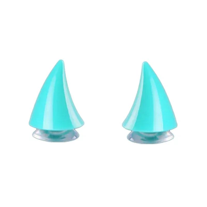 Multicolor Motorcycle Decoration Helmet Devil Horns Electric Bike Car Styling Helmet Stickers Long Short Parts Accessories Tools