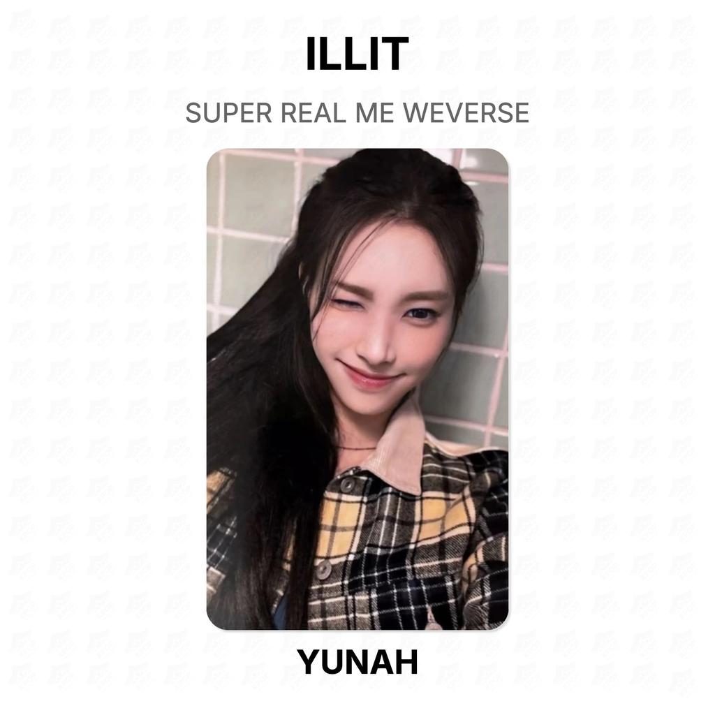 ILLIT SUPER REAL ME WEVERSE Официальная фотокарточка