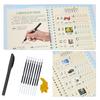 1 Set Magic Practice Learning Numbers In English Practice Book Baby Copybook for Kids Practice Book