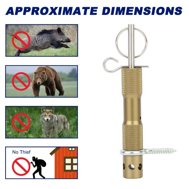 Портативный сигнализатор периметра для туристических походов, сигнализация по натянутому шнуру, система раннего предупреждения безопасности для защиты лагеря