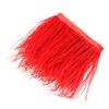 Wedding Dress Feathers Ribbon 8-10 CM Wide Plumes Ribbon Selvage 1 Meter Long Ostrich Feathers Trim