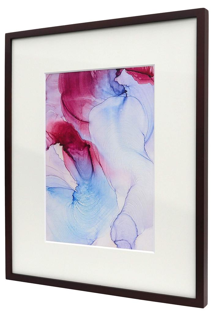 Larson Jules фоторамка формата А4 с паспарту D771 внешняя рамка сепия (размер рамы четверть-вырезанный, размер 438x362 мм)