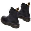 Dr. Martens 1460 Front Zip Leather Lace Up Boot Black Women Sneakers 32054001