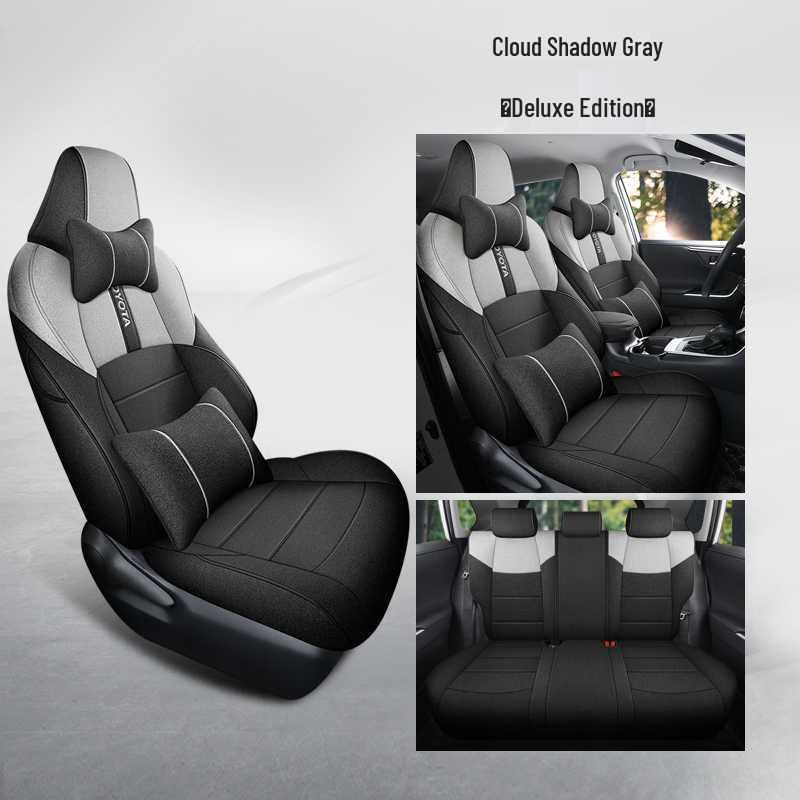 Всесезонные дышащие чехлы на сиденья с полным покрытием для Toyota Highlander