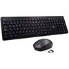 Clavier Et Souris Sans Fil - EWENT - EW3256 - 2.4 GHz - Noir - Récepteur Sans Fil