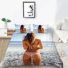 3D комплект постельного белья, комплект пододеяльников, сексуальный женский комплект с принтом, домашний декор, полиэстеровая наволочка, мягкая стирка