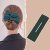 3Pcs Bun Print Hair Band Multicolor Ponytail Holder Hair Accessories Headband Curler  Girl