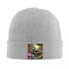 Lovely Sloth Print Warm Knitted Cap Hip Hop Bonnet Hat Autumn Winter Outdoor Beanies Hats for Unisex Womenx Adult