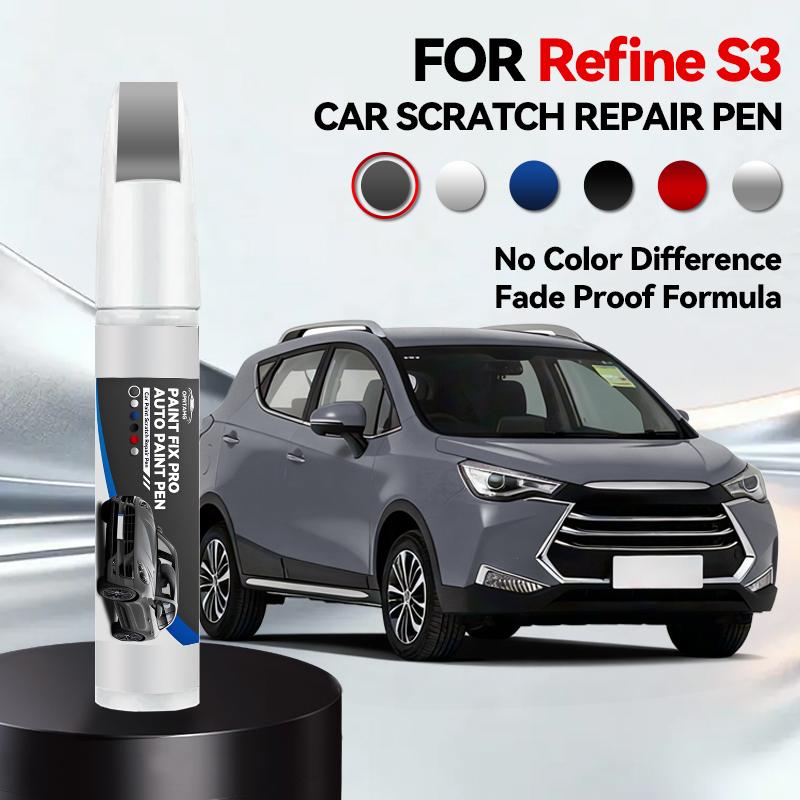 Vehicle for Exclusive Use For JAC Refine S3 1990-2026 Paint Repair Pen Touch Up Scratch Remover DIY Auto Accessories Black White