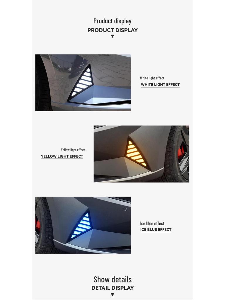 21-22 Hyundai Elantra Daytime Running Lights