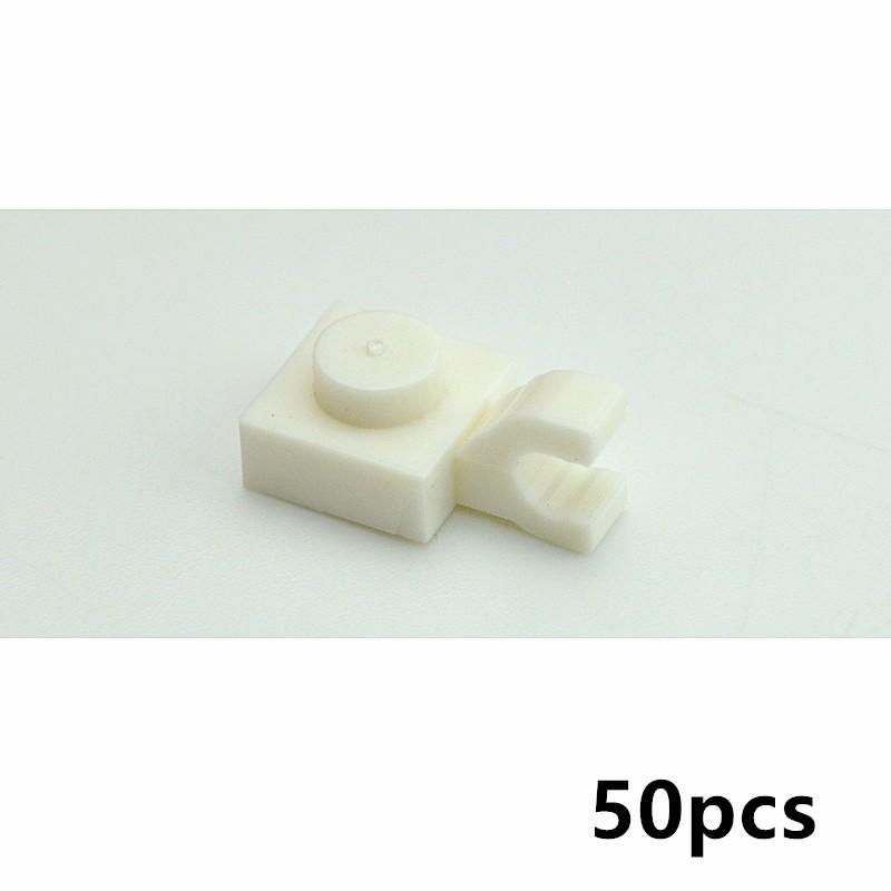 50 шт./лот 1x1 точечные кирпичи DIY плитка 1*1 с зажимом собрать частицы строительные блоки 15712 2555 образовательная техническая MOC часть игрушка