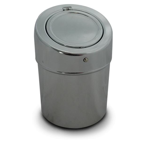 Chrome Portable Ashtray Pocket Ashtray