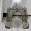 Пластиковый табурет прочный легкий нескользящий нижний табурет для дома небольшой для ванной комнаты входной гостиной