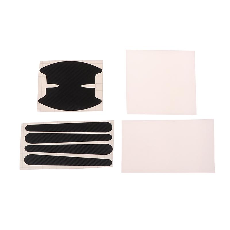 8 шт. Прозрачные защитные наклейки на дверную ручку автомобиля, невидимые наклейки против царапин