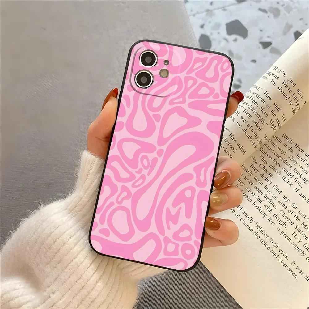 Чехол для телефона L-Lando N-Norris Pink F1 Helmet Design, мягкий силиконовый для iPhone 16 15 14 13 12 11 Plus Pro Max Plus