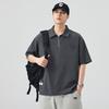 Men's Summer New Loose Short-sleeved POLO Shirt Men's Lapel Thin Short T-top