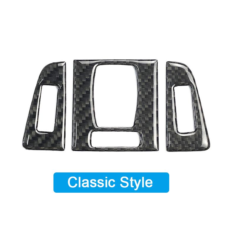 3 шт., углеродное волокно, автоцентральное управление, розетка для кондиционера, декоративные наклейки, автомобильные аксессуары для BMW 3 серии F30 3GT