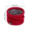 Knitted Scarf Winter Warm Snood Scarves Solid Thicken Wool Fur Neck Warmer Unisex Men Neck Scarfs Ring Female Pullover Scarf