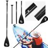 3/4 Sections Kayak Boat Paddle Double Blade Stand Up Surfpaddle Aluminium Alloy Inflatable Kayak Paddle Boats Canoe Kayaks Tool