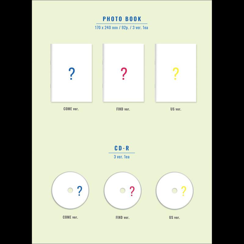 CRAVITY Album [NEW WAVE] (COME Ver. / Find Ver. / Us Ver.)